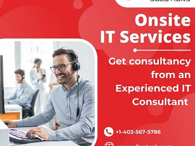 Onsite IT Services Get Consultancy From An Experienced IT Consultant