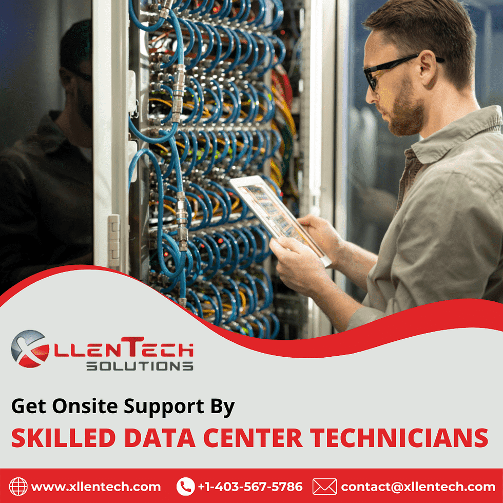 Get Onsite Support by Skilled Data Center Technicians