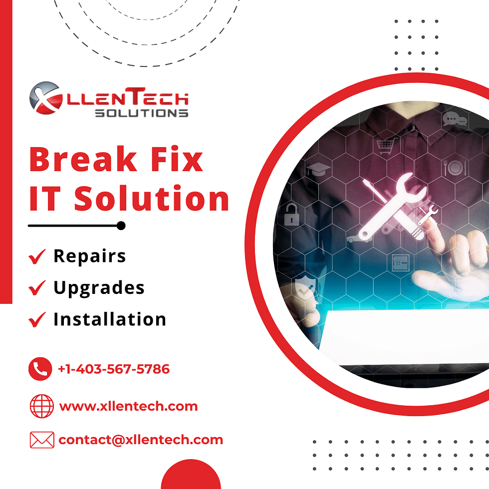 Break Fix IT Solution - Repairs, Upgrades, Installation