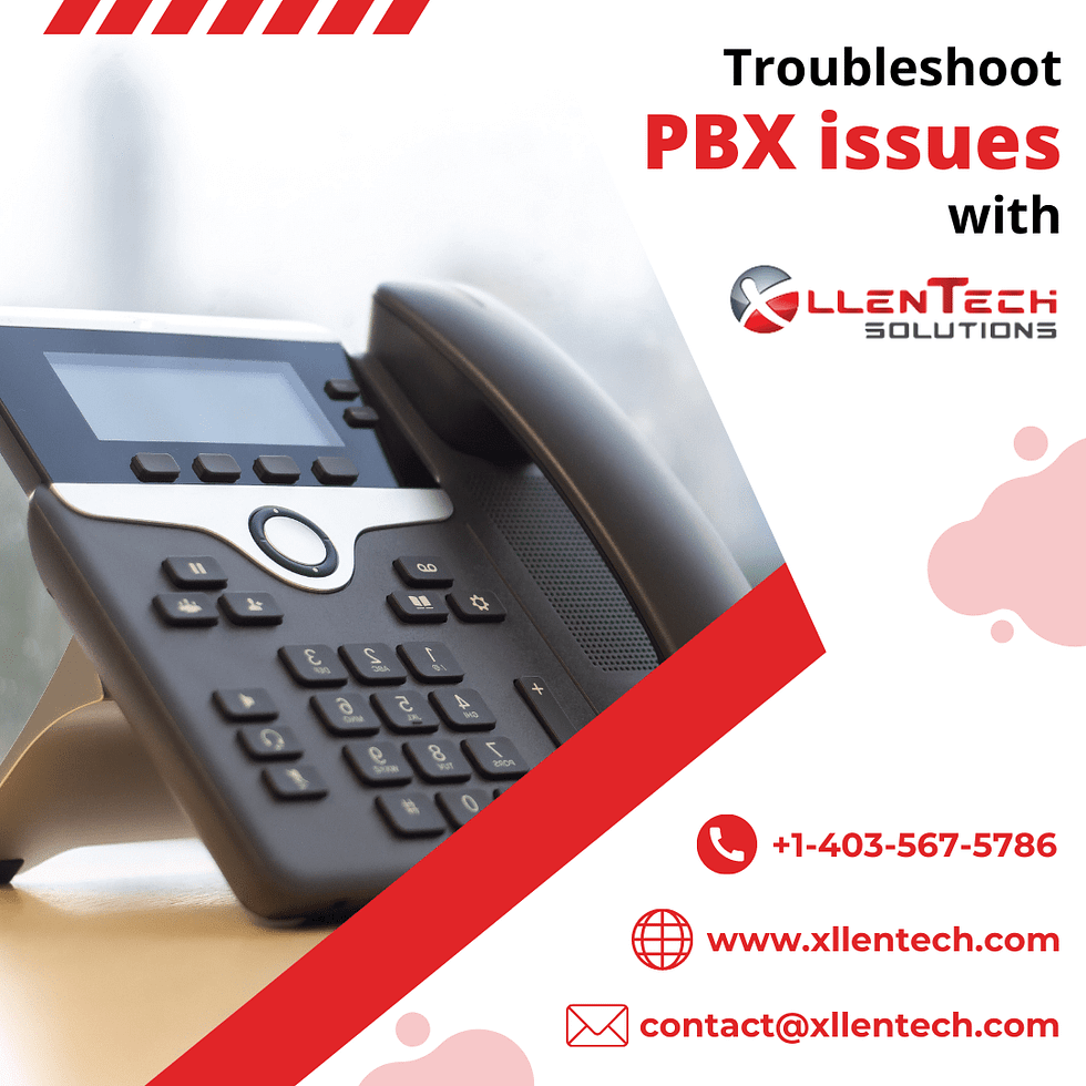 Troubleshoot PBX issues With XllenTech Solutions